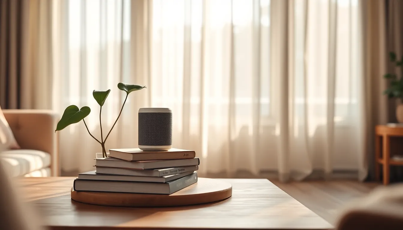 스마트홈 기기들이 연동되어 있는 이미지