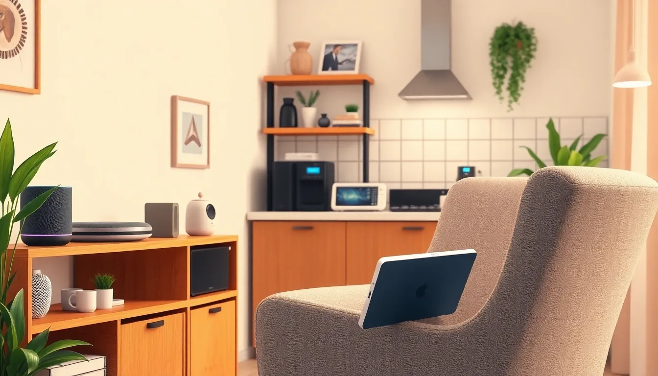 미래의 전자제품 컨셉 이미지