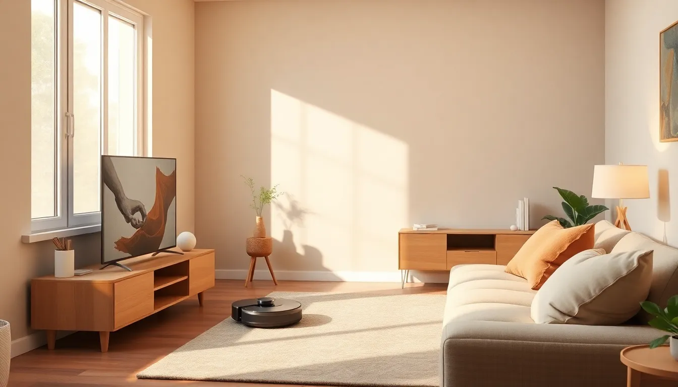 스마트 홈 기기들이 연결된 모습